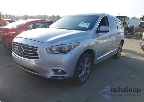 2013 Infiniti Jx35 z USA, uszkodzony, nr VIN 5N1AL0MN2DC316386